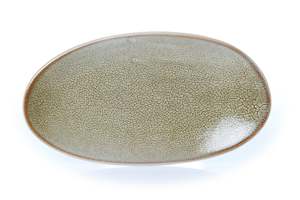 Clearance: END OF LINE - Freedom Oblong Platter - Honey