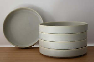 Studio Scandi 21cm Deep Plate - Oyster Glaze
