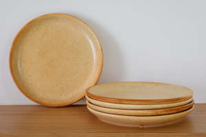 Studio Coupe 27cm Plate - Cinnamon Glaze