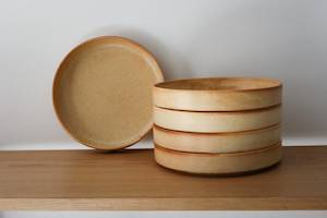 Studio Scandi 21cm Deep Plate - Cinnamon Glaze