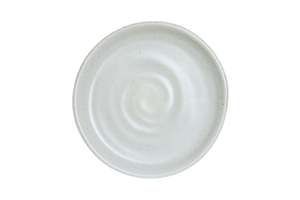 Earth 18cm Side Plate - Eggshell