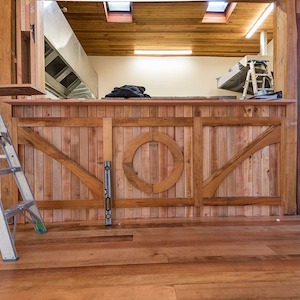 Products: Hard Beech panelling