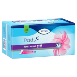 Frontpage: TENA Maxi Night Extra Long Length Pads