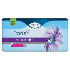 Best Sellers All: TENA Maxi Night Extra Long Length Pads Sample