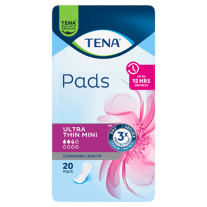 Best Sellers All: TENA Ultra Thin Mini Standard Length Pads Sample