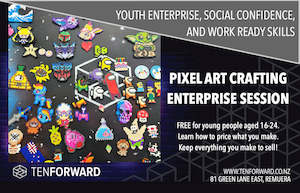 Youth Enterprise: Pixel Art Crafting Workshop