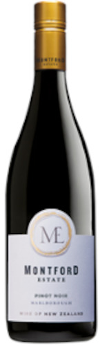 Pinot Noir: Montford Estate Marlborough Pinot Noir