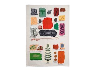 Artisian Homeware: AYESHA GREEN STONE PATTERN TEA TOWEL