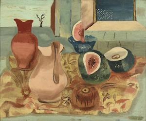 Frances Hodgkins, 'Cut melons', - Print - wholesale
