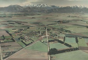 Whites Aviation: Whites Aviation, 'Methven, Canterbury', 1940s - Print