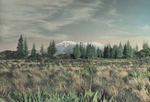 Whites Aviation: Whites Aviation, 'Mt Ruapehu', 1940s - Print