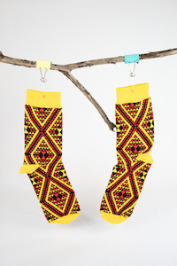 Clothing Accessories: Natura Aura Unisex Sock Taniko