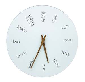 Te Reo Clock