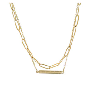 Aroha Double Chain Necklace