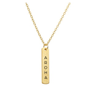 Jewellery: Aroha Necklace Gold
