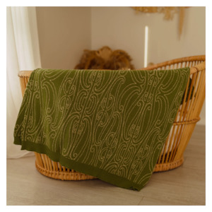 July Collection: Manaaki Ngahere Pēpi Knitted Blanket