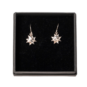 Keri-Mei Zagrobelna Silver Whetū-Star Earrings