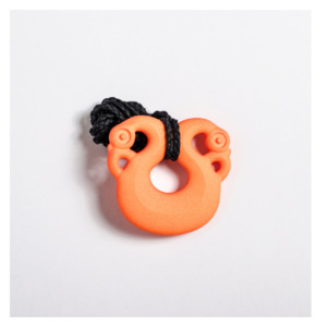 Jewellery: Kereama Taepa 3D printed Peka Peka