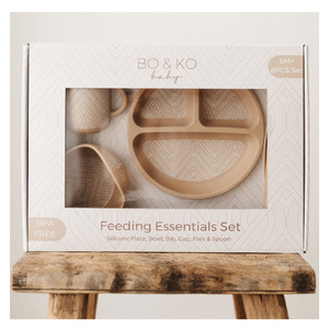 Feeding Essentials Set Tan