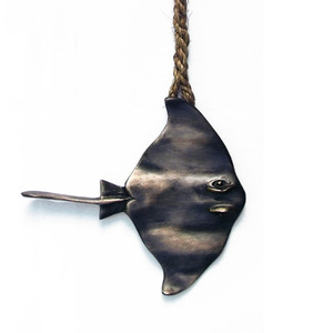 Ornaments Collectables: Bronze Stingray 170mm