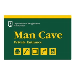 For Him: Man Cave Sign