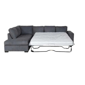 Couch: Kristie Sofabed with Chaise - 4 Seater