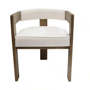 Couch: Croydon Dining Carver- Ivory.