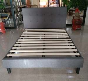 Beds: Shirley Fabric Basic Bedframe