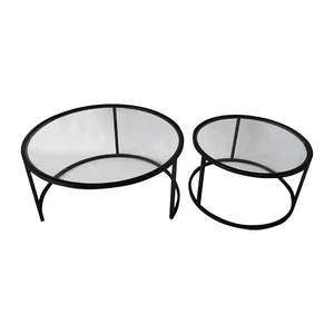 Coffee Table: Drago Coffee Table Nest – Black