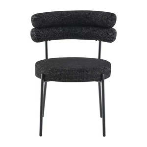 Couch: Axel Dining Chair -Black Fleck