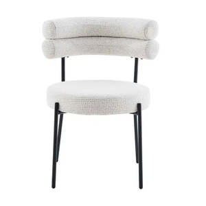 Couch: Axel Dining Chair Ivory Fleck