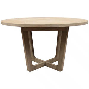 Dining Set: Ashburton Dining Table 130cm – Light Oak