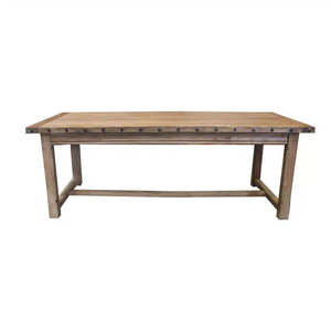Brasilia Dining Table – 220cm (Recycled Elm)