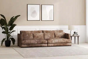 Sofa: Bridgerton 3 Seat Sofa - Cocoa