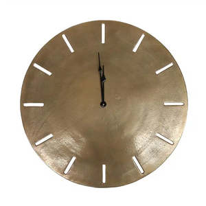 Clocks: Songo Clock 58cm Antique Brass