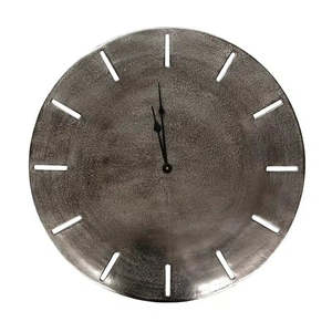 Clocks: Songo Clock 58cm Nickel