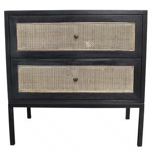 Bedside Tables: Cardrona 2 Drawer Side Table
