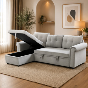 Couch: Tama Sofa Bed with Storage