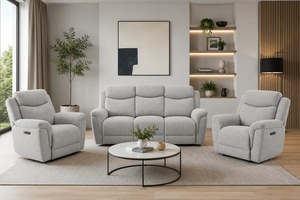 Couch: Nash Electric Recliner Sofa