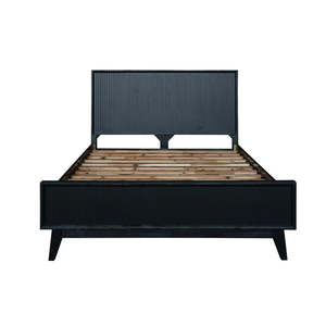 Bedroom Total: Ella Acacia Bed Frame – Brushed Black