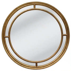 Lorenzo Mirror 100cm- Country Gold