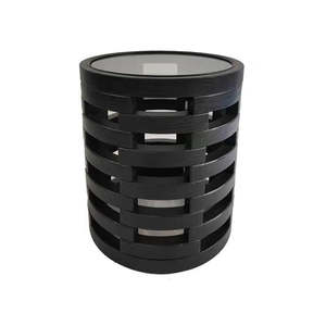 Lamp Table: Alicante Side Table Black.