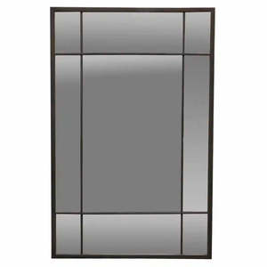 Mirrors 1: Iron Window Mirror -Black