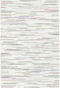 Accessories: Thick Modern Multi Colour Shaggy Rug Size: 133x195cm