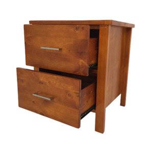 Bedside Tables: Tina 2 Drw Bedside Table