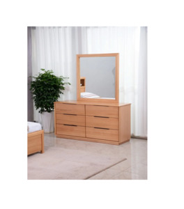 Dressers: Cleveland Dresser Table with Mirror