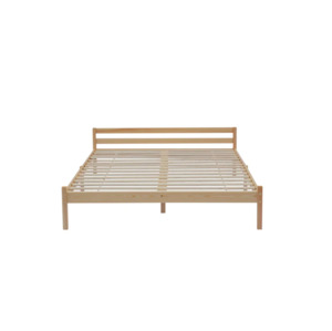 Bedframes: Miami Bedframe – Natural Wood.
