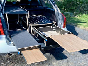 SOLO | Car Camping 60/40 Bed & Storage Platform