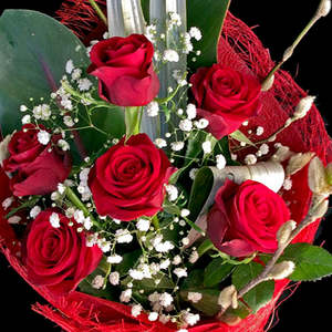 Frontpage: Six Red Roses