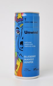 Products: UnWind Soda - 12 x 250ml cans (Monthly Subscription) - TERPS & CO